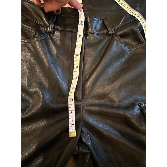 Generation Love Nate Vegan Leather Cargo Pants Black size XS - Picture 8 of 8